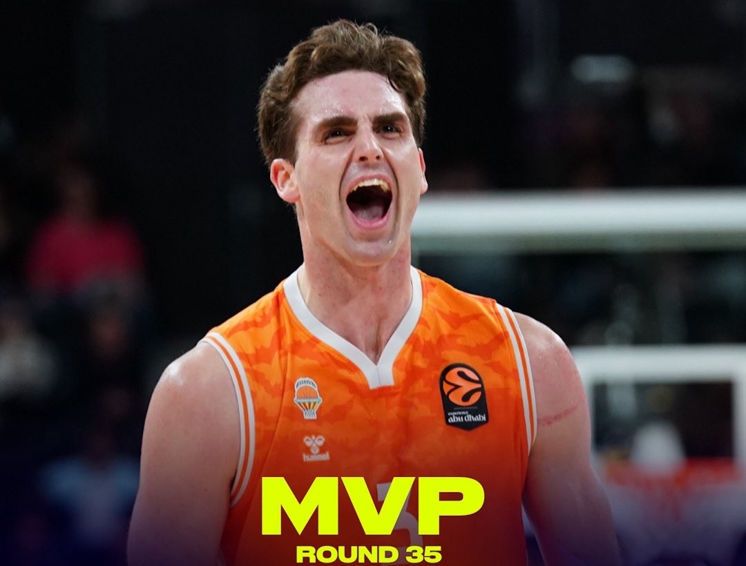 Nate Reuvers elegido mejor jugador de la jornada 35 de la Euroliga