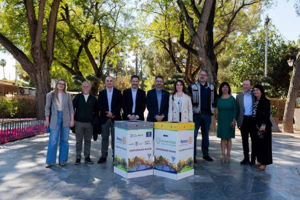 Murcia instalará 350 papeleras de reciclaje en barracas y zonas concurridas durante las Fiestas de Primavera