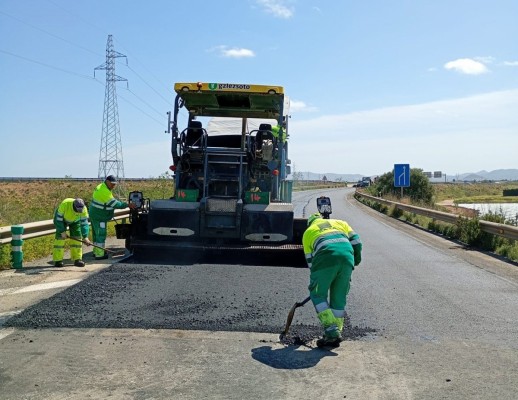 El Ministerio invierte 6 millones de euros para reparar las carreteras de la Región tras los temporales de este invierno