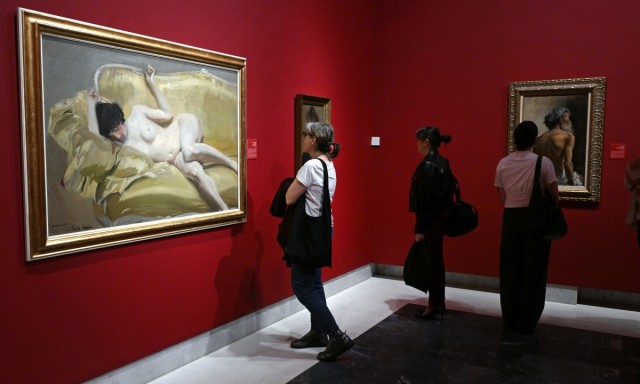 La exposición ‘De Fortuny a Montmartre’ ha recibido ya 11.000 visitas en Las Claras y se mantendrá hasta el 26 de abril