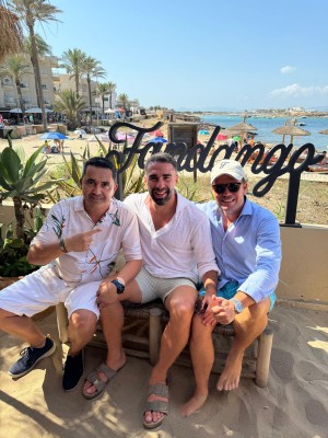 Carvajal termina sus vacaciones en Formentera