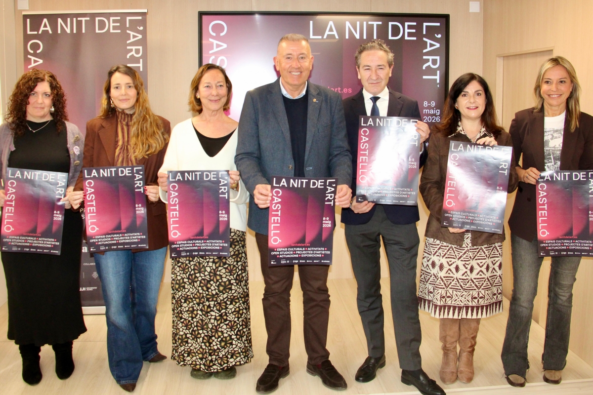 Arte a cada paso: La Nit de l'Art de Castelló sopla 18 velas con más de 130 propuestas en 80 espacios