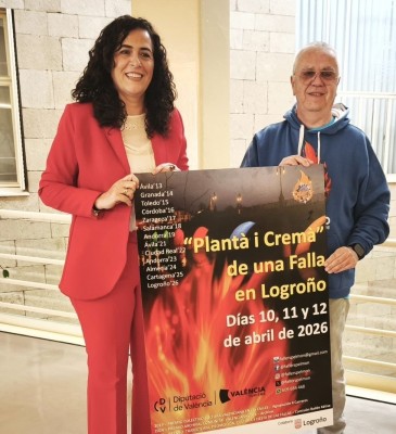 Las Fallas aterrizan en Logroño este fin de semana