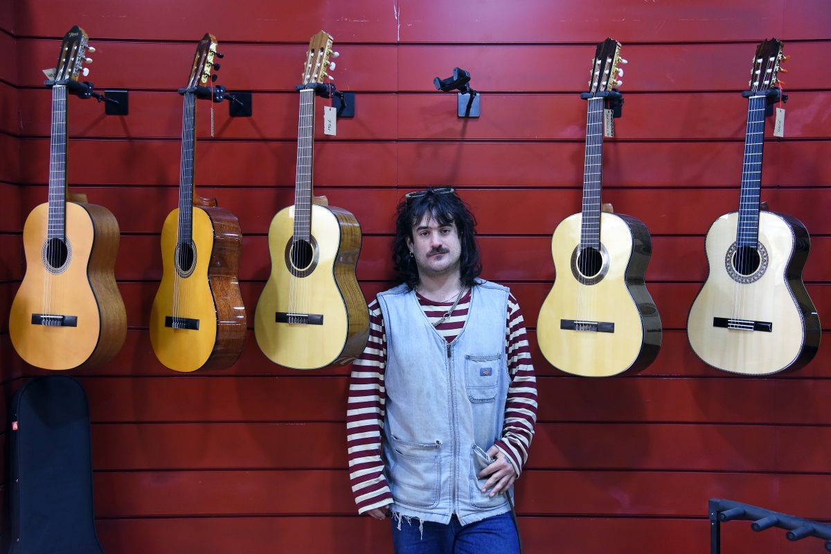   Samuel Escribano, al frente de Pedrones.