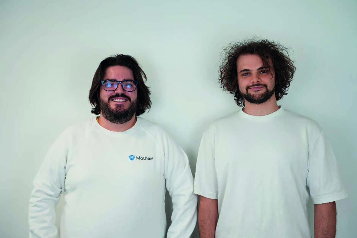 Alan Fusté y Xavi Velasco, fundadores de Mathew.