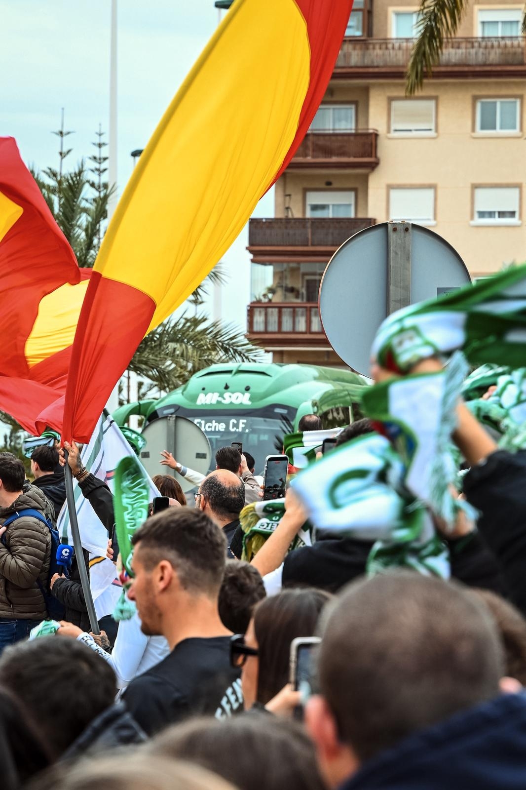 Estaba autorizado por el coordinador de seguridad del estadio - Foto: ECF Estaba autorizado por el coordinador de seguridad del estadio