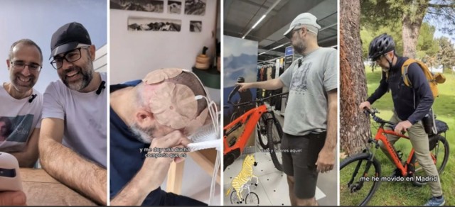 Del La Paz a Santiago de Compostela en bicicleta, el reto de un paciente de glioblastoma