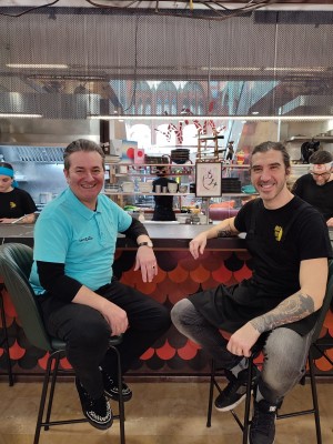 Del foie de oca con lentejas a la anguila kabayaki: el  encuentro irrepetible de Rafa Morales y Diego Laso en el  tercer aniversario de Senzillo