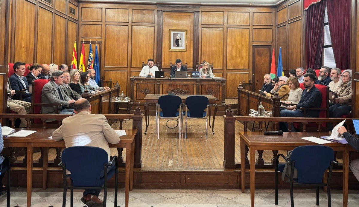 El alcalde de Alcoy se someterá a una cuestión de confianza tras rechazar el pleno el presupuesto 