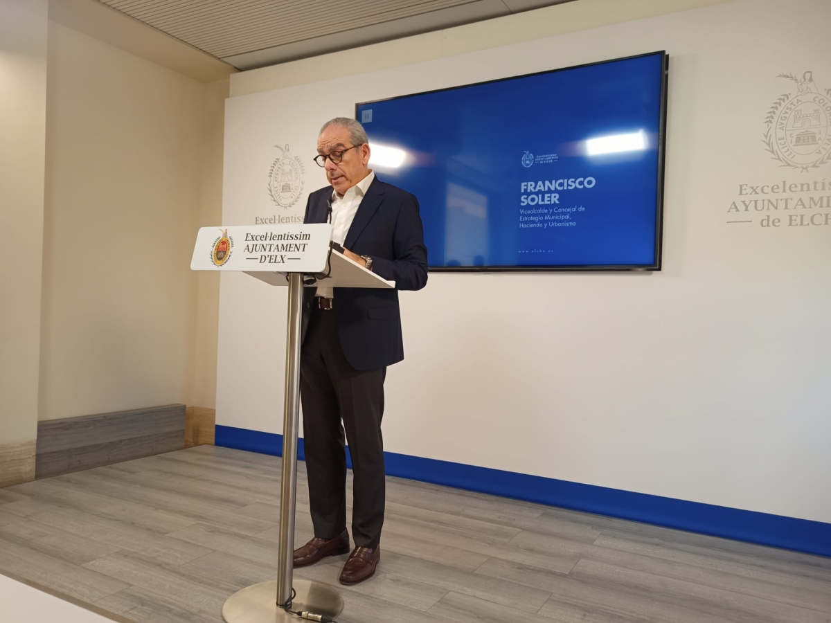 El concejal de Estrategia Municipal Francisco Soler -