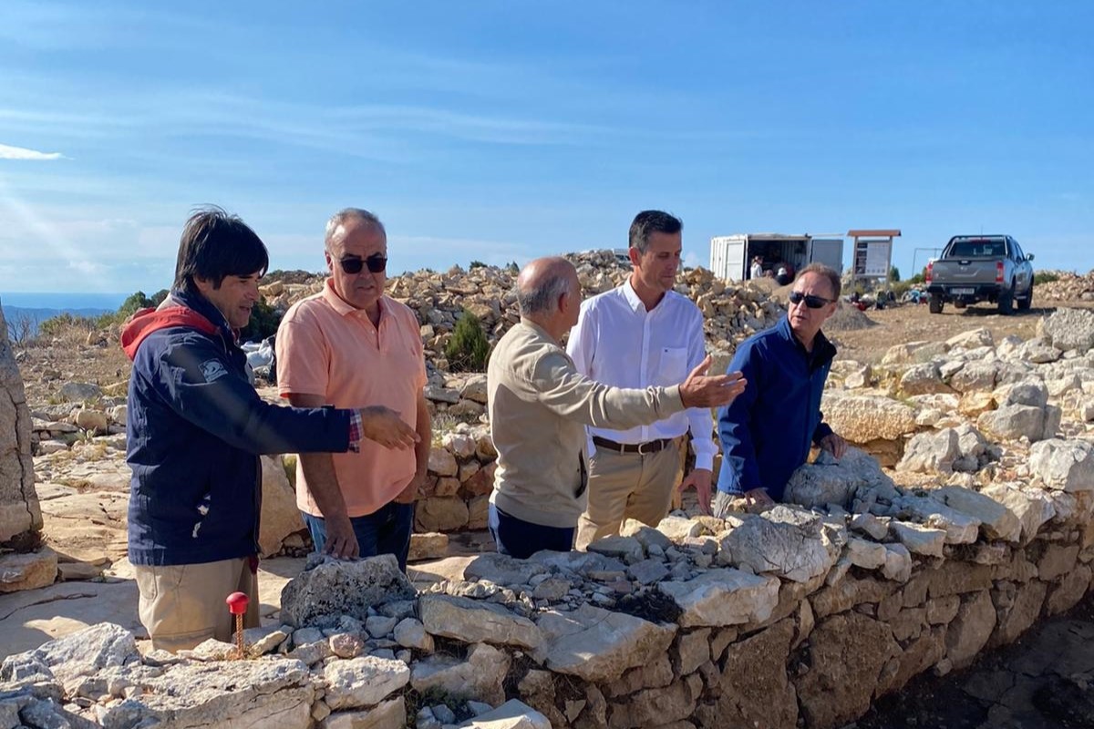 El Consell destina 149.000 euros a la consolidació de la fase emiral del Tossal a la Serra d'en Galceran