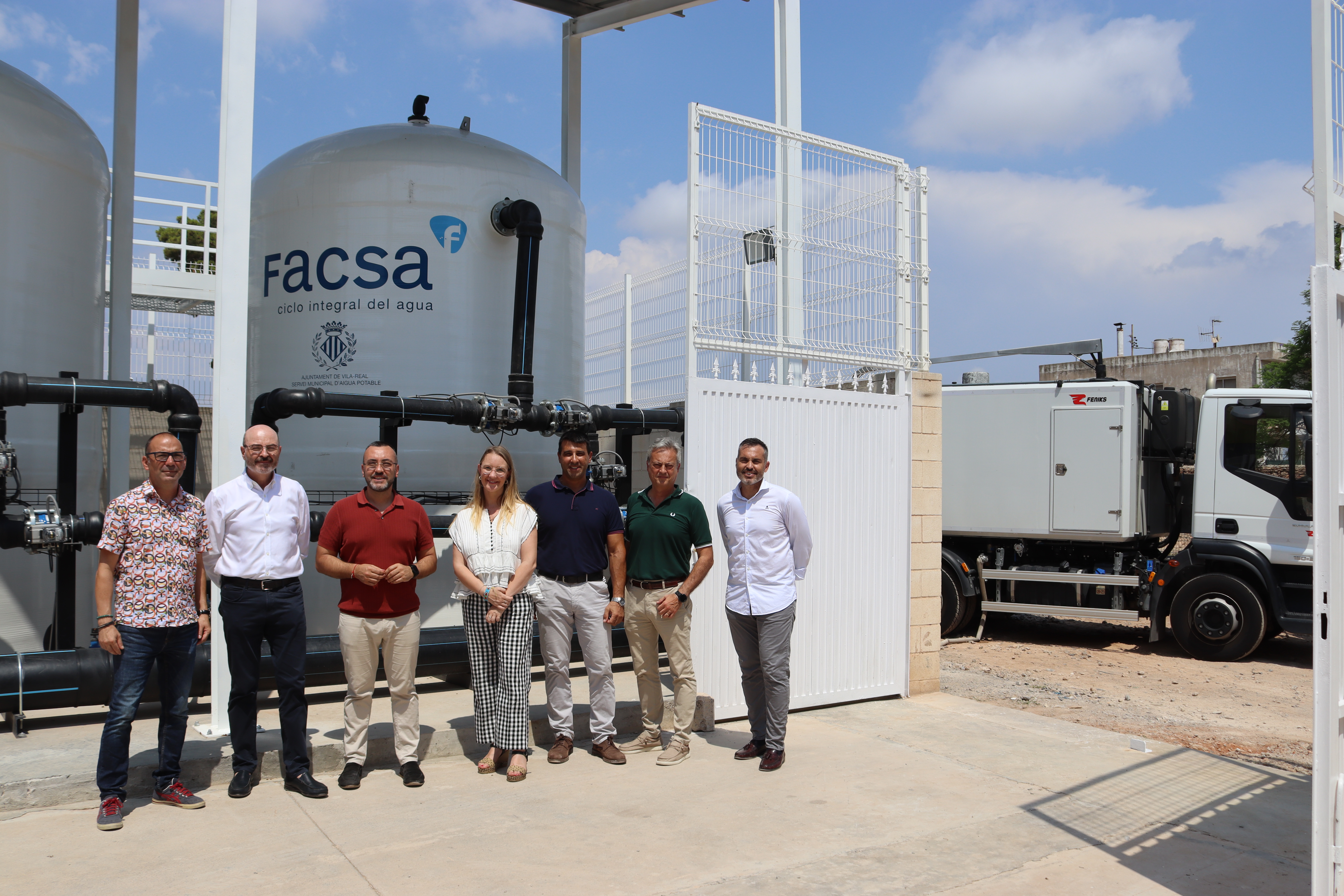 Vila-real activa un sistema d'aigua regenerada per al reg en jardins a través de filtres de carbó actiu