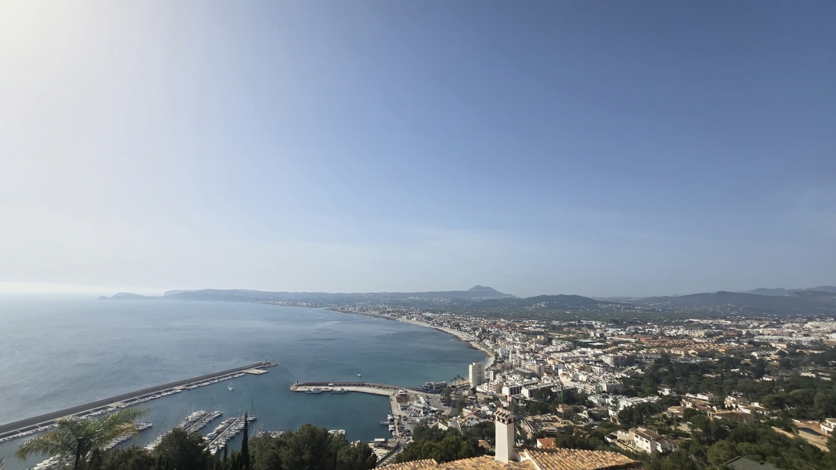 Vistas desde la casa cedida por The Adelante