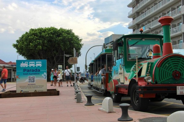 El tren turístico se suma a la novena edición de Escala Castelló con un itinerario por el Grau