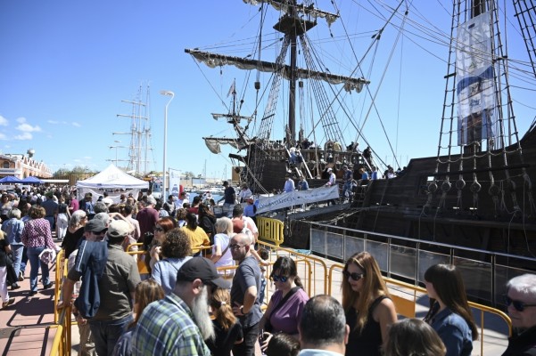 Barcos históricos, recreaciones navales y patrimonio marítimo: Escala a Castelló inaugura su novena edición