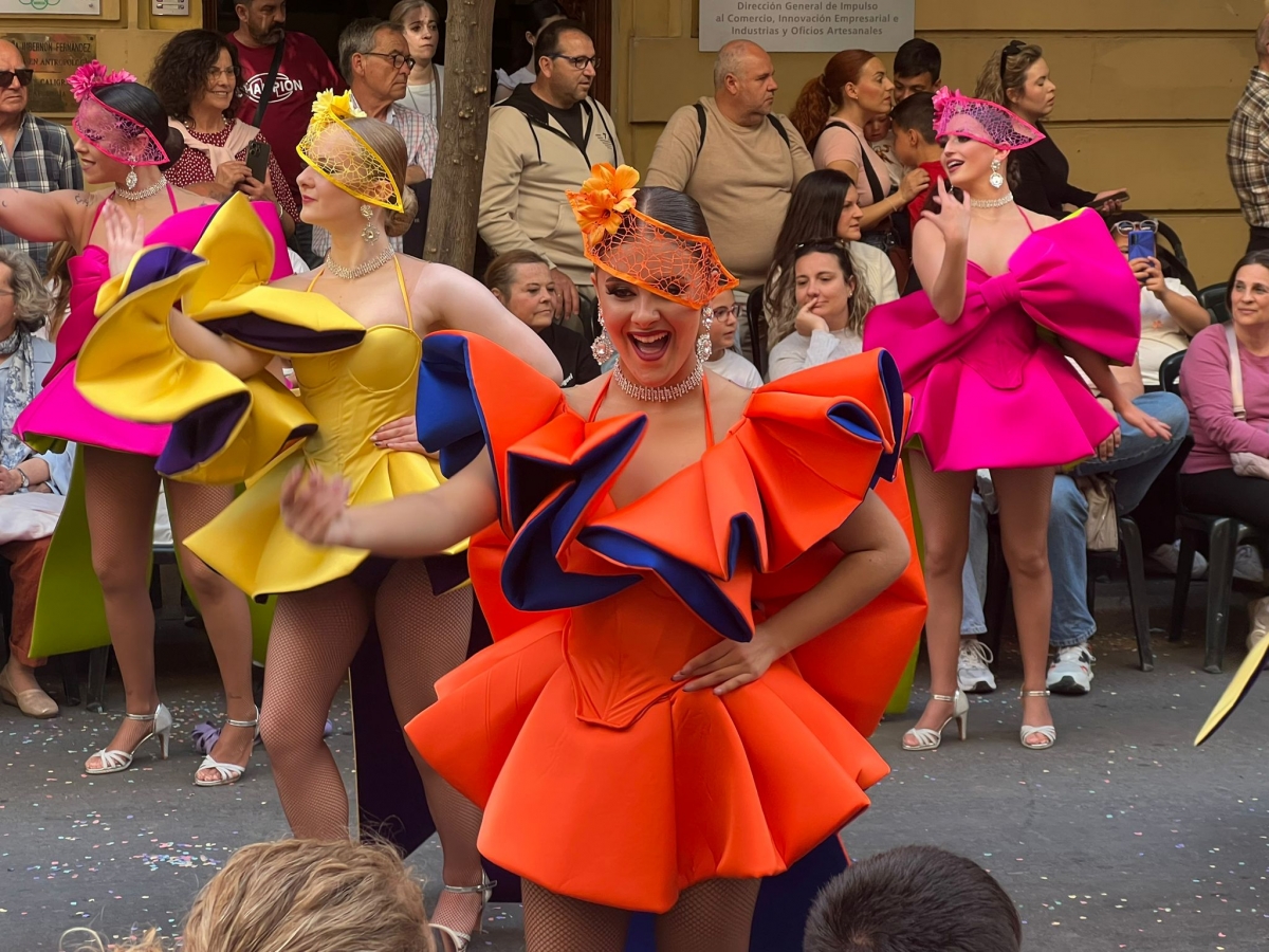 Las imágenes de la espectacular Batalla de las Flores de Murcia