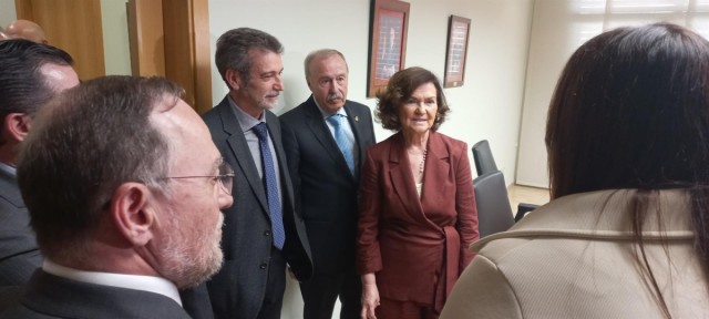 Histórica visita de Carmen Calvo al Consejo Jurídico de la Región de Murcia
