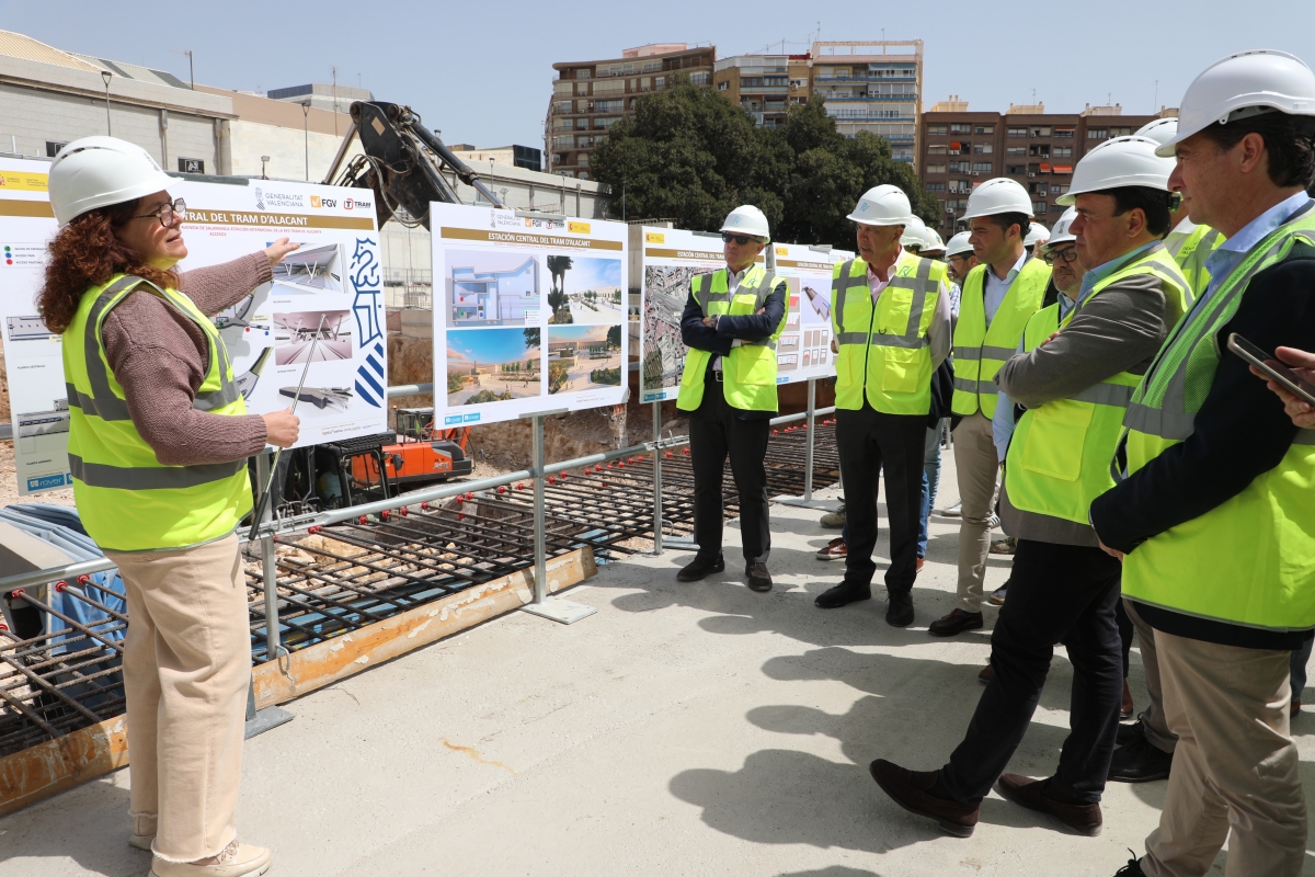 Auscultación y 4 meses de excavación: así se unirá la Estación Central del Tram con el túnel de Luceros