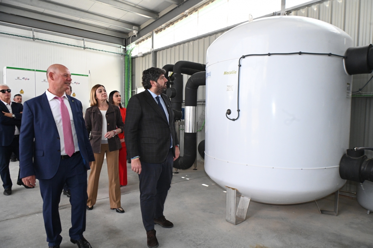 Centro logístico de la cooperativa Campos de Jumilla.