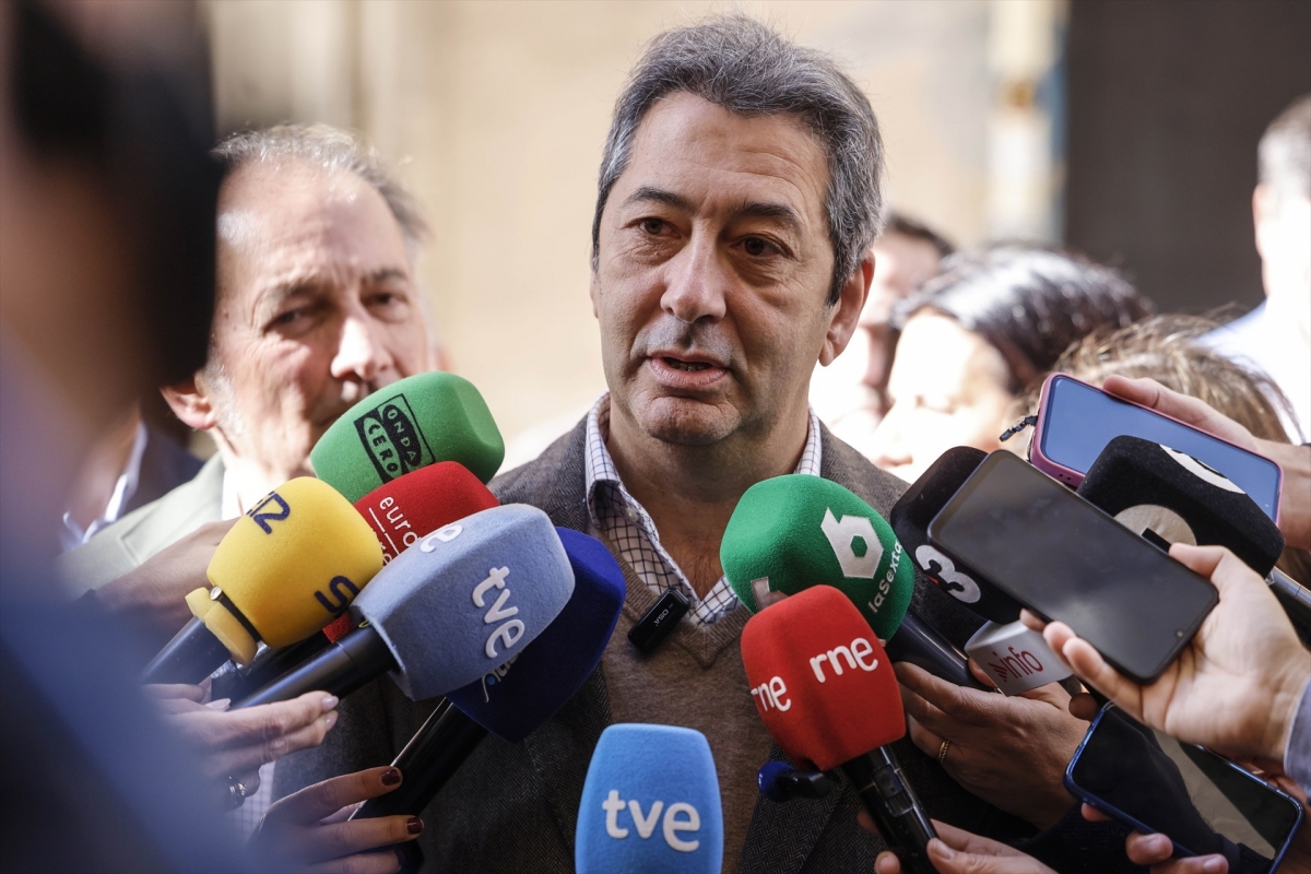 Vicente Barrera (Vox). - Foto: ROBER SOLSONA / EP Vicente Barrera (Vox).
