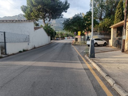 Dénia adjudica las obras de mejora de seguridad de los peatones en el camino del Pou de la Muntanya