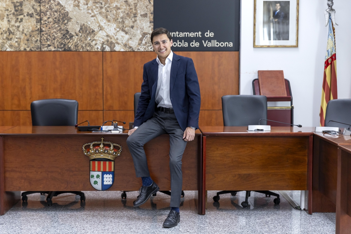 Jaime Ruix, líder de Centrats en La Pobla.