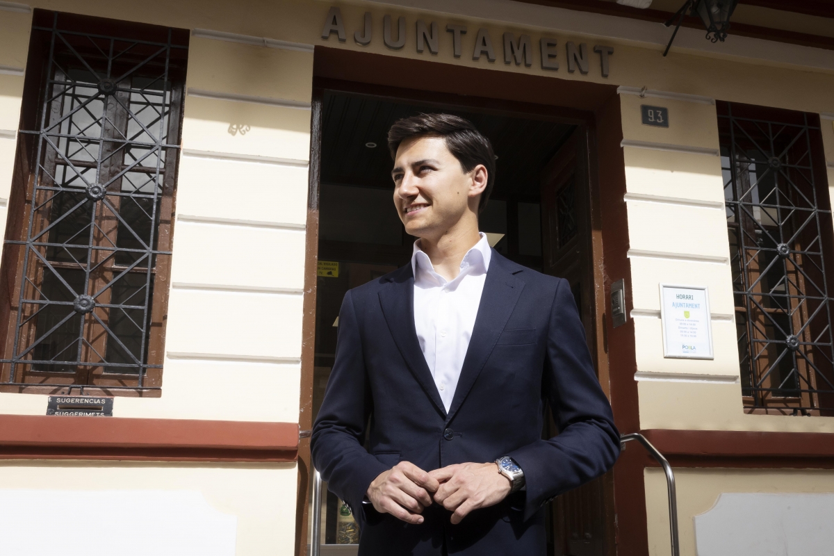 Jaime Ruix, líder de Centrats en La Pobla.