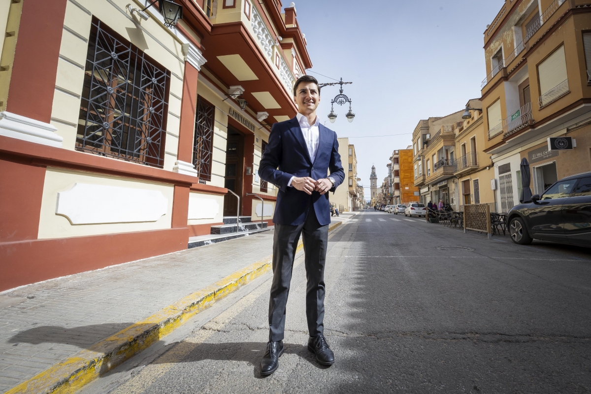 Jaime Ruix, líder de Centrats en La Pobla.