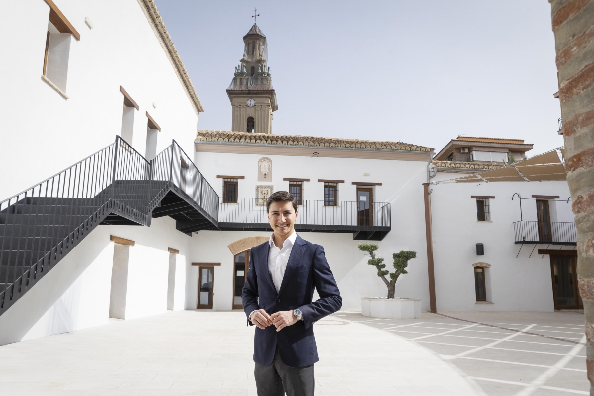 Jaime Ruix, líder de Centrats en La Pobla.