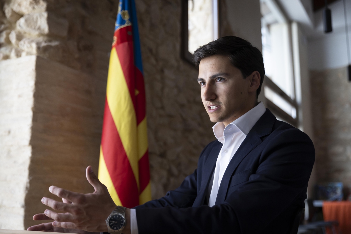 Jaime Ruix, líder de Centrats en La Pobla.