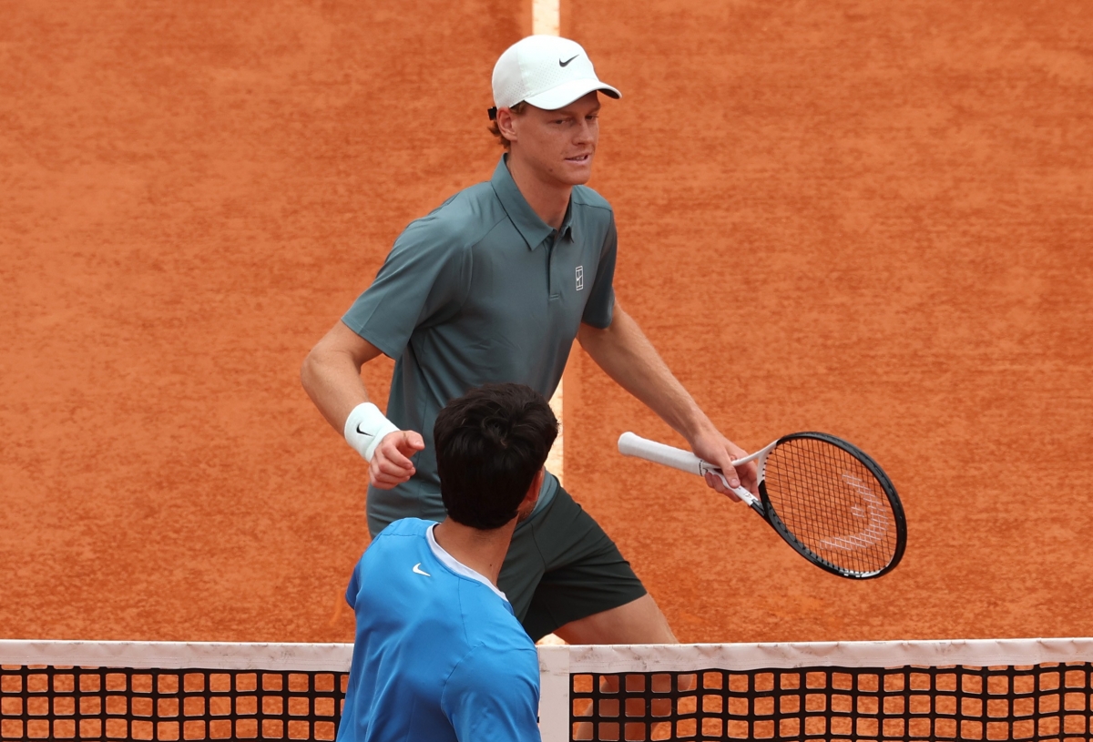 La rivalidad Alcaraz-Sinner se acerca a las del Big Trhee con un 10-7 global y un 5-4 en finales para Carlos