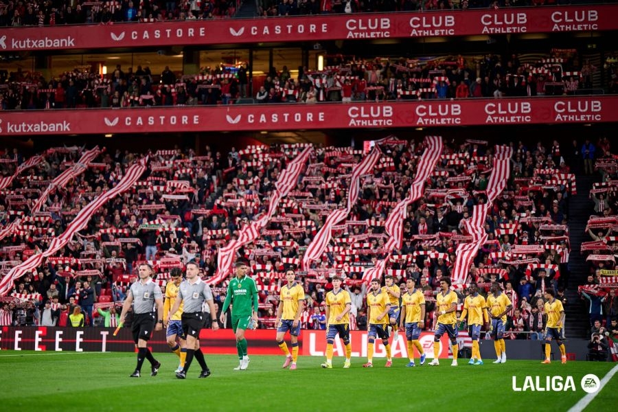El Villarreal se lleva los tres puntos en San Mamés y rompe la maldición de ocho años sin ganar en Bilbao