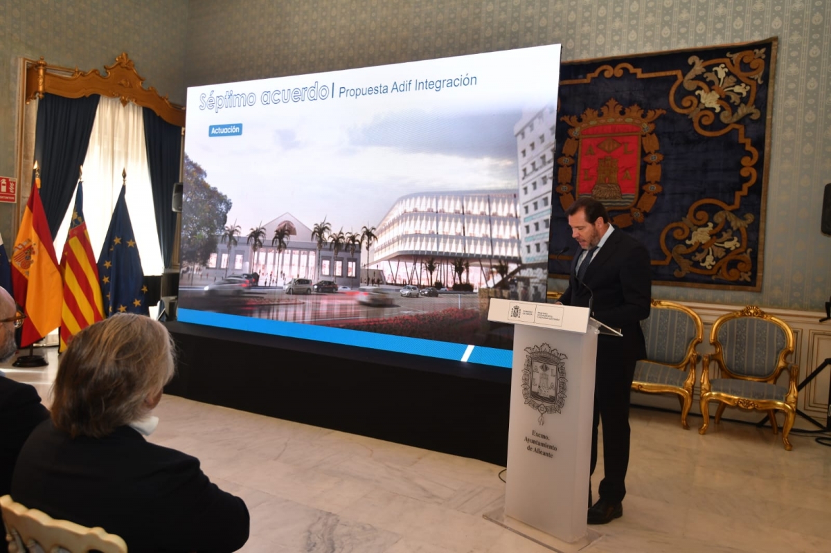 La presentación del Parque Central de Alicante, en imágenes