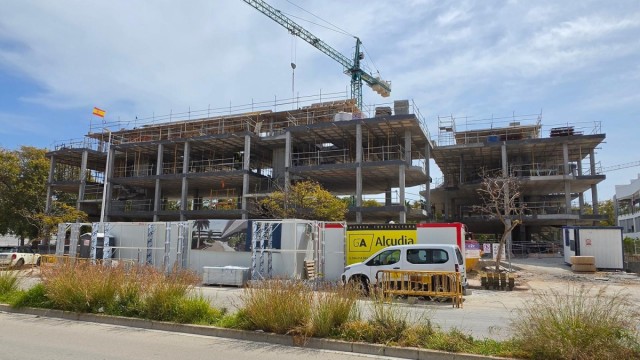 Alibuilding culmina la estructura de su promoción Jávea Beach y alcanza vende un 67% de las viviendas