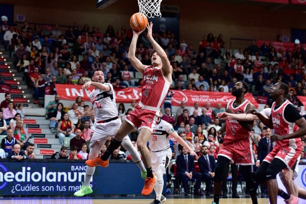 El UCAM CB llega a 100 puntos seis veces en la Liga Endesa, sólo por detrás de las 11 del Valencia Basket