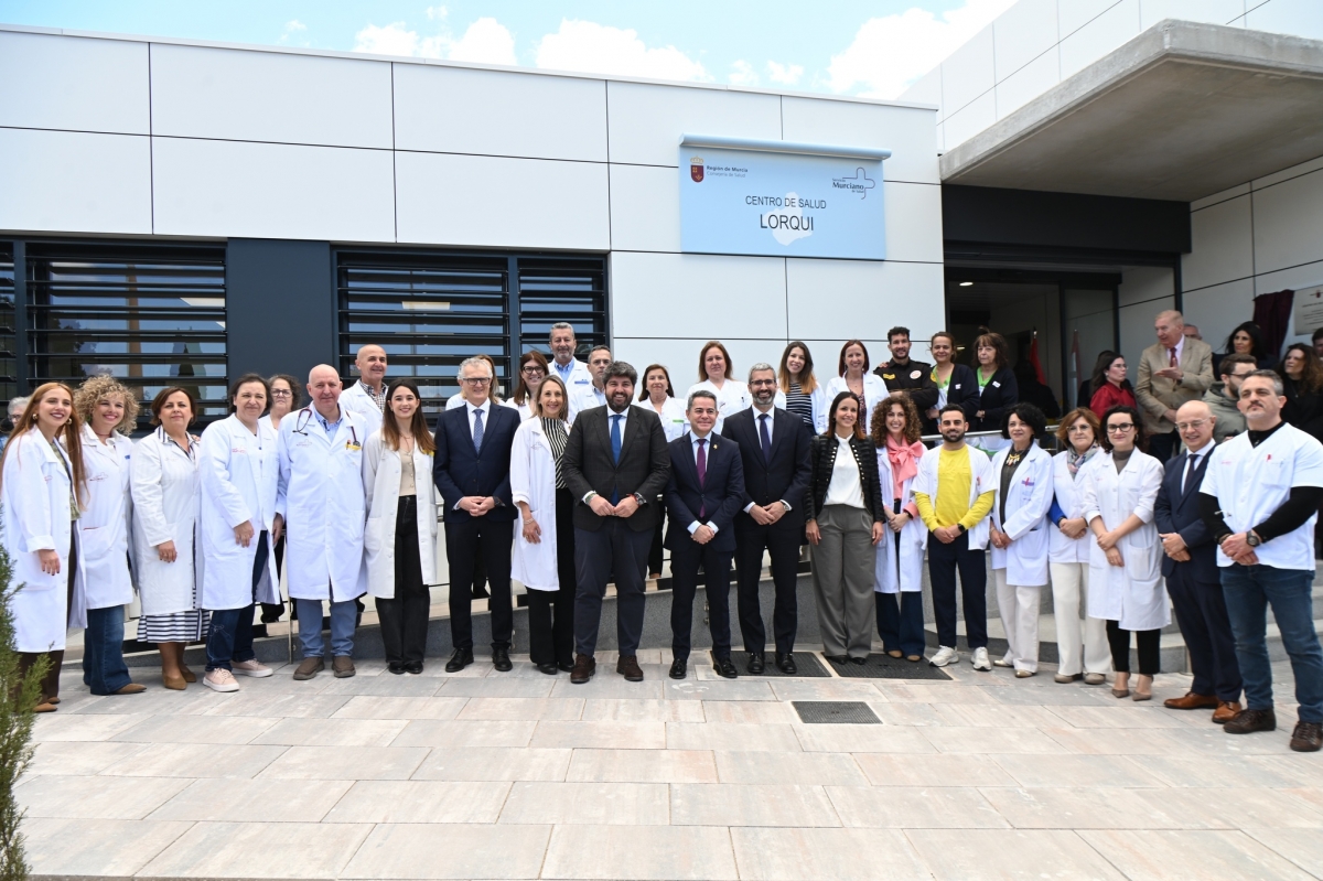 Lorquí estrena el nuevo centro de salud con más consultas y equipamiento sanitario más moderno
