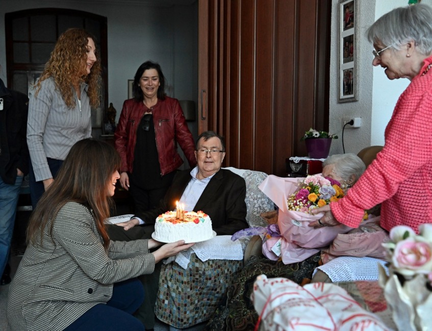 La abuela de Espinardo cumple 111 años - Foto: AYTO DE MURCIA 