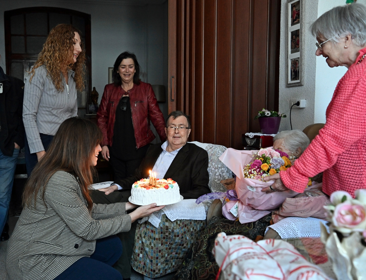 La abuela de Espinardo, la mujer más longeva de Murcia, cumple 111 años