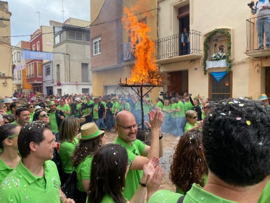 Nules celebra San Vicente con una participación masiva, música y su tradicional pasacalles