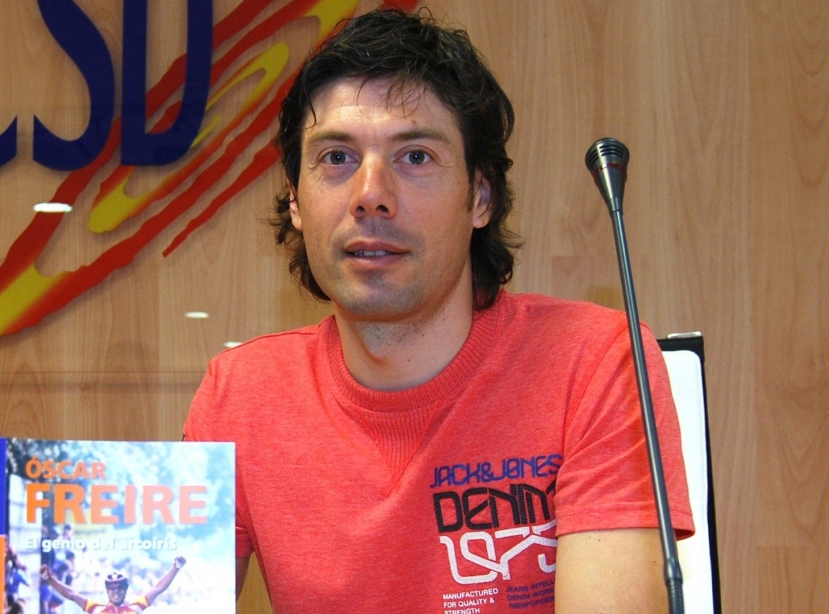 Detenido el triple campeón del mundo de ciclismo Óscar Freire tras la denuncia de su mujer