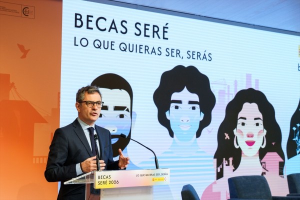 Bolaños destaca los 18 millones de las becas Seré para más de mil aspirantes a juez, fiscal, abogado del Estado o LAJ