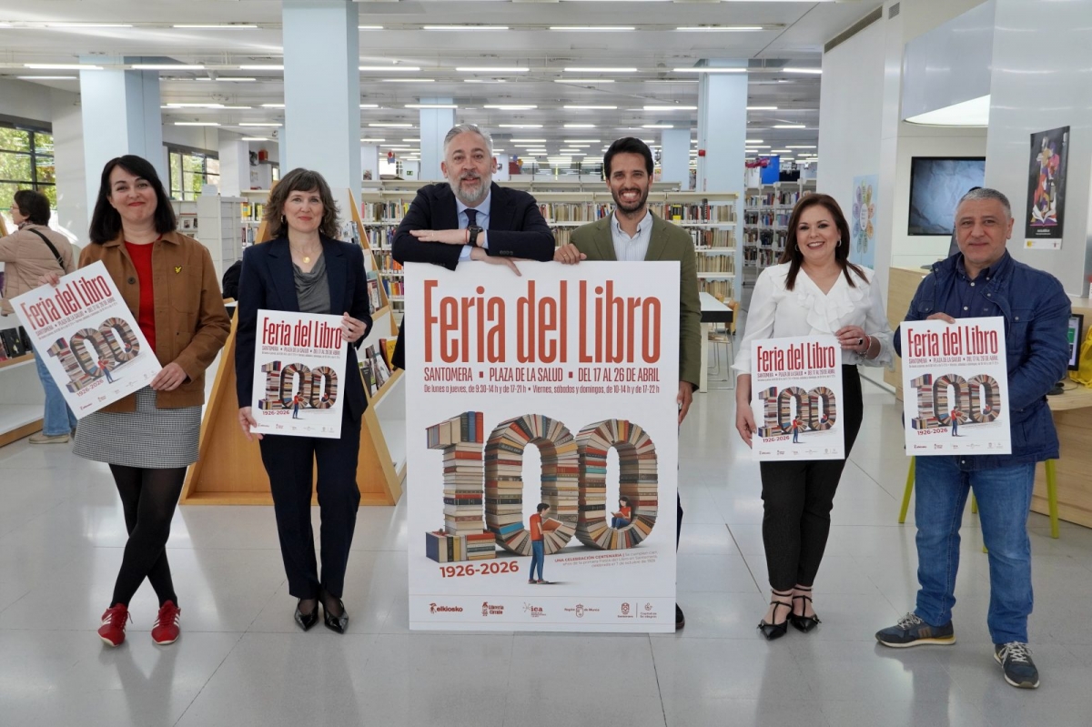 Presentación de la Feria del Libro de Santomera - Presentación de la Feria del Libro de Santomera