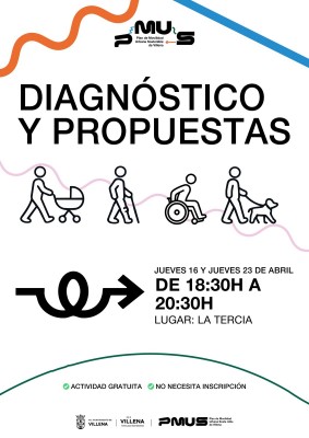 Villena pide participación ciudadana en el desarrollo del Plan de Movilidad Urbana Sostenible 