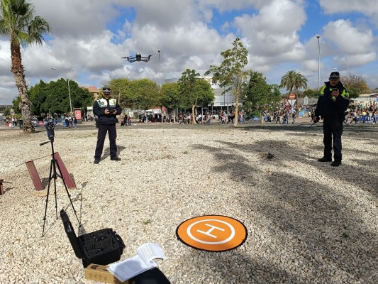 El dispositivo de seguridad para Santa Faz: 226 efectivos, unidad canina y drones en Sant Joan