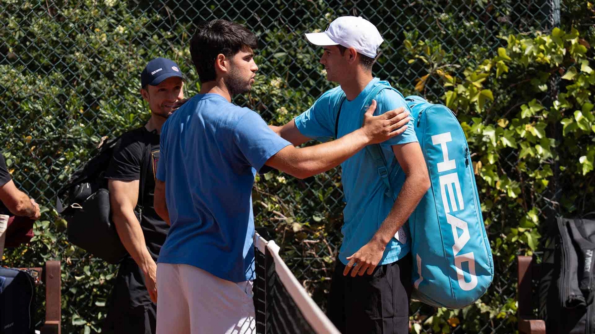 Alcaraz lleva siete partidos ante nuevos rivales en lo que va de año y los ganó todos