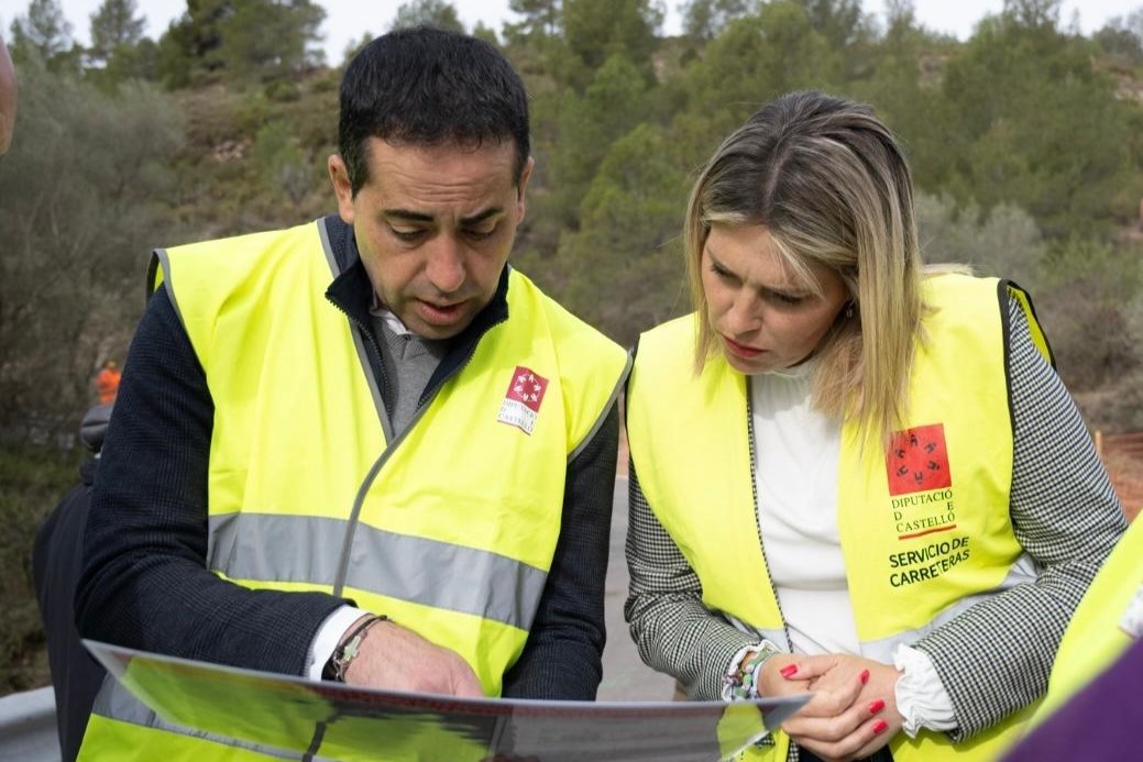 Diputación invertirá 605.000 euros en la seguridad de la CV-154 de La Serratella a Torre d'en Doménec

