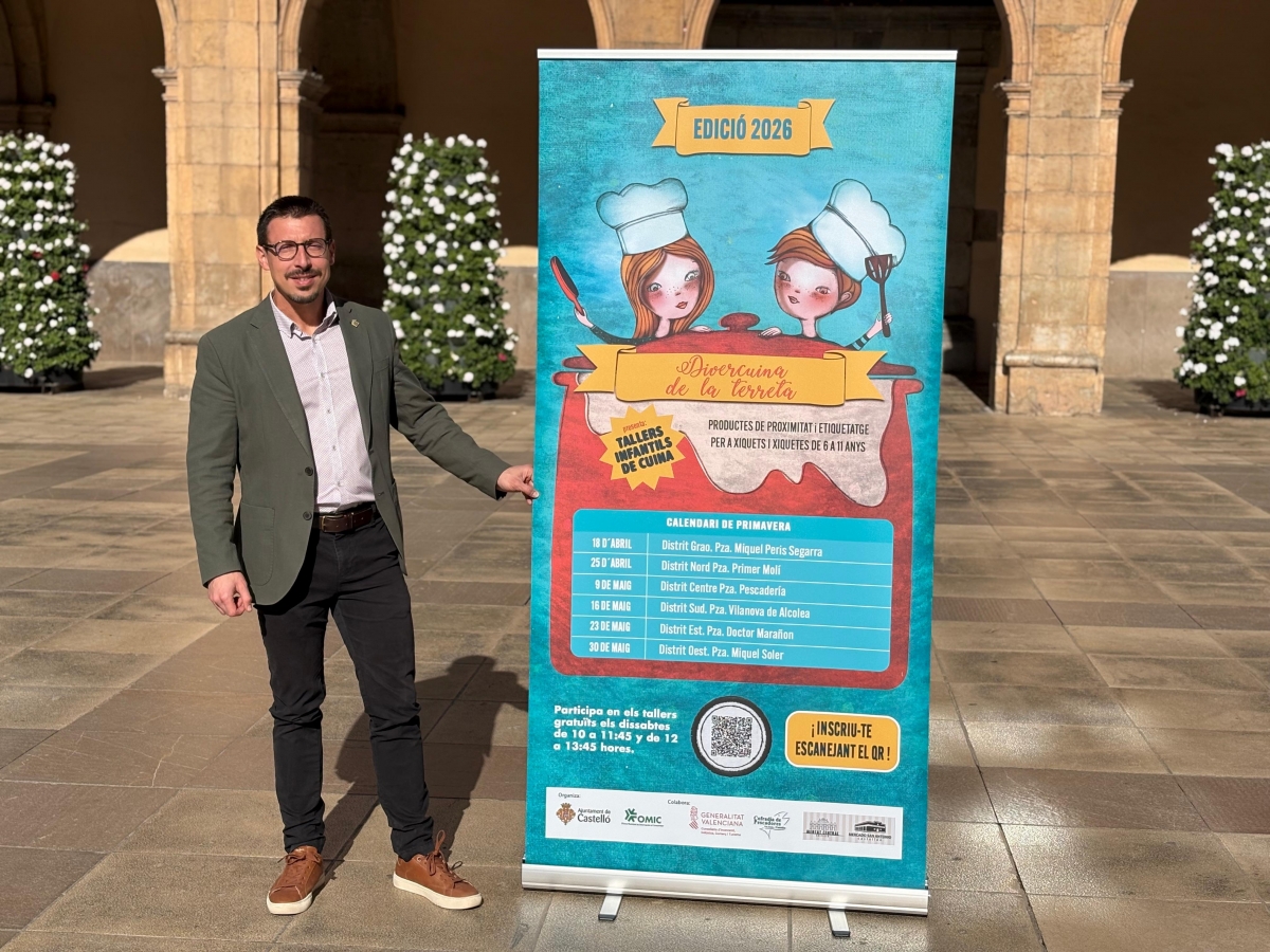 Valorar productos sanos entre los más pequeños: 'Divercuina de la Terreta' regresa a Castelló