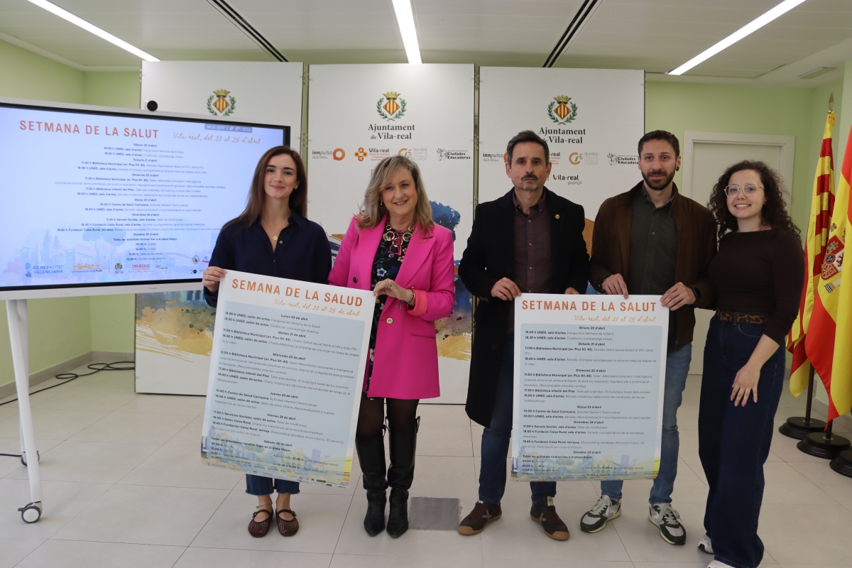 Vila-real programa la II Semana de la Salud con actividades centradas en salud mental o alimentación