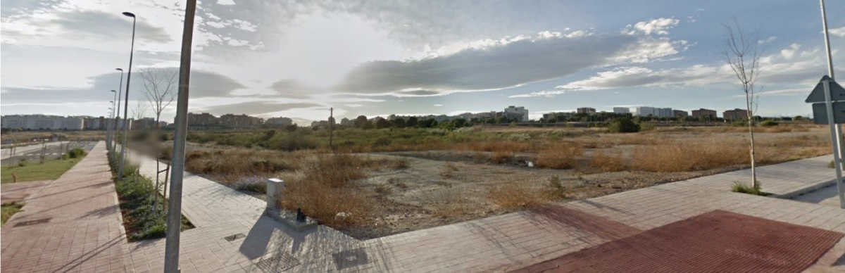 Parcela donde se construirá el futuro edificio científico. - Foto: VP Parcela donde se construirá el futuro edificio científico.