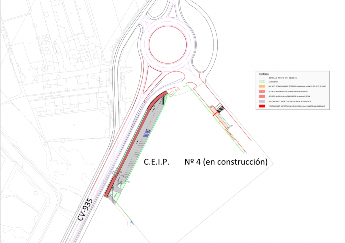 Almoradí invertirá 369.000 euros en la urbanización de los accesos al nuevo CEIP Nº4